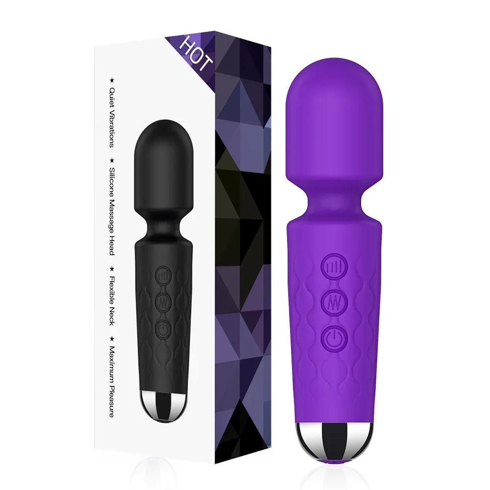 Magic-Wand Dildo vrouw