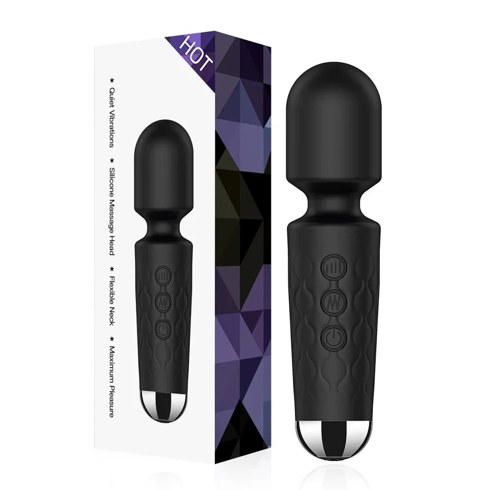 Magic-Wand Dildo vrouw